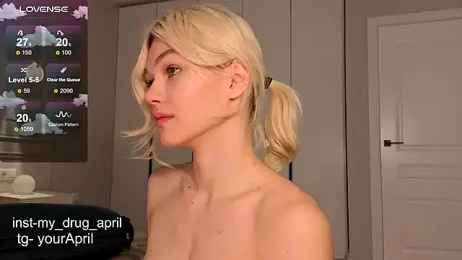 MyApril webcam model stream image