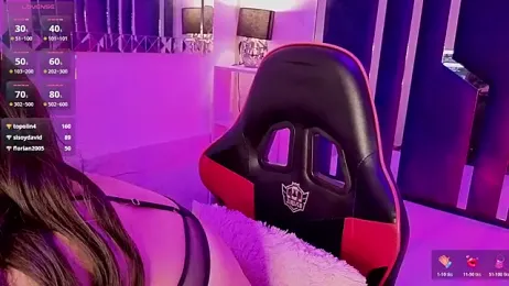 ZharaLux webcam model stream image