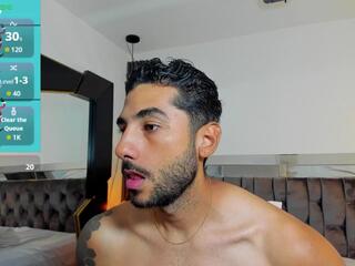 Marc Thompson webcam model stream image