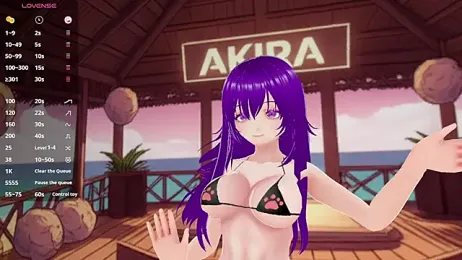 AkiraVixent webcam model stream image