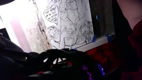 DrenchedArt webcam model stream image