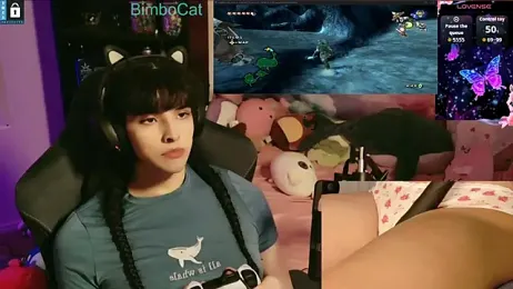 BimboCat webcam model stream image