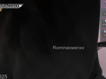 rominaowenxx webcam chaturbate model stream image