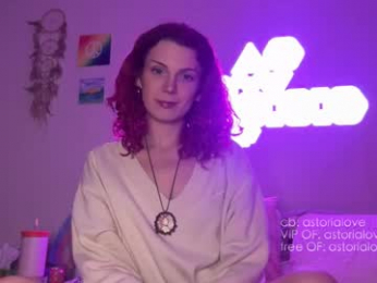 astorialove webcam model stream image