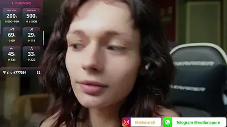 iamluuna webcam model stream image