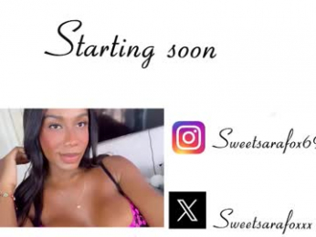 sweetsarafoxxx webcam model stream image