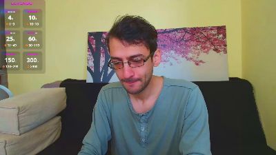 HungEddy webcam model stream image