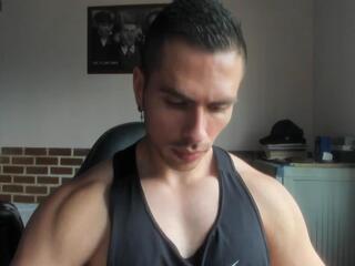 Justin Karter webcam flirt4free model stream image