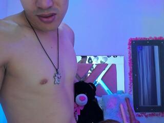 Cristofher Ramos &amp; Haley Blair webcam flirt4free model stream image