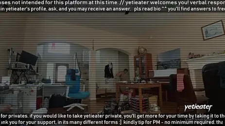 yetieater webcam model stream image