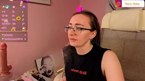 ShiroHeby webcam model stream image