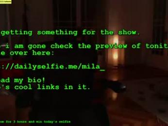 mila_ webcam model stream image
