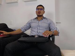 Will Sandler webcam model stream image