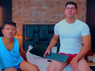 Marcello &amp; Felipe webcam flirt4free model stream image