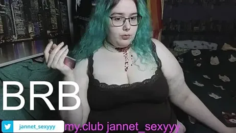 JannetPie webcam model stream image