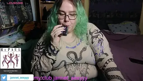 JannetPie webcam model stream image