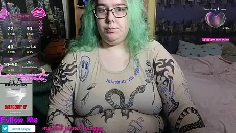 JannetPie webcam stripchat model stream image