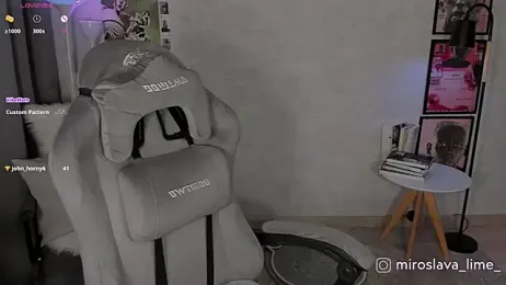 MiroslavaLime webcam model stream image