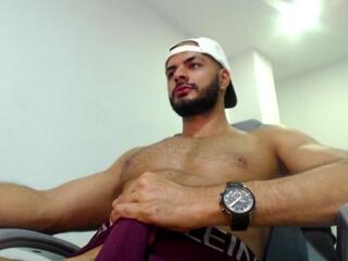 Adonis Basil webcam model stream image