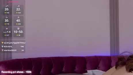 KiraBarlows webcam model stream image