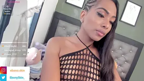 EbonySkin webcam model stream image