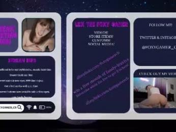 foxy_gamer webcam model stream image
