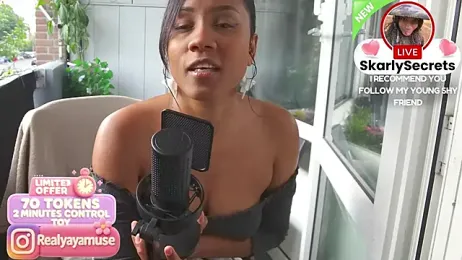 Yayamuse webcam model stream image