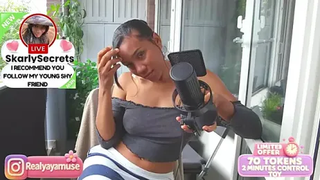 Yayamuse webcam model stream image