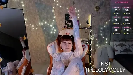 LolyMolli webcam model stream image