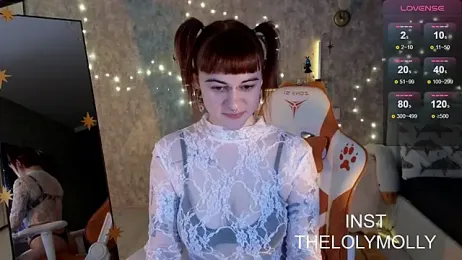 LolyMolli webcam model stream image