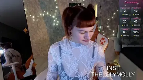 LolyMolli webcam model stream image
