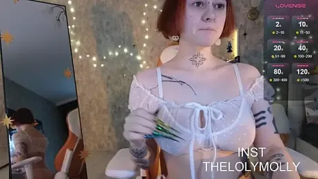 LolyMolli webcam model stream image