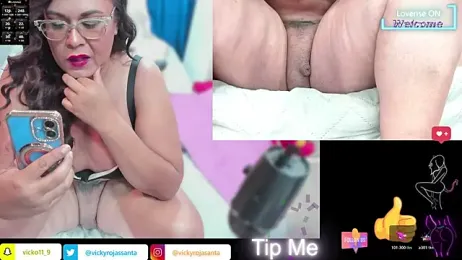 QueenVickyGX webcam model stream image