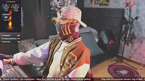 AcidMilo webcam model stream image