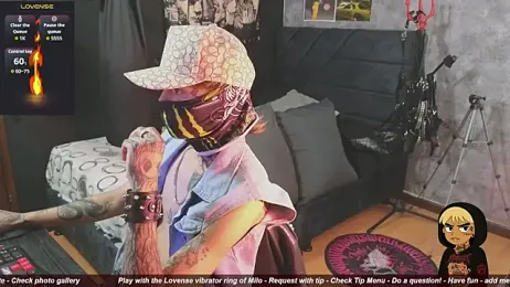 AcidMilo webcam model stream image