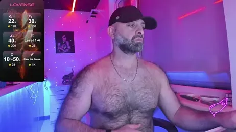 HAIR-MAN webcam model stream image