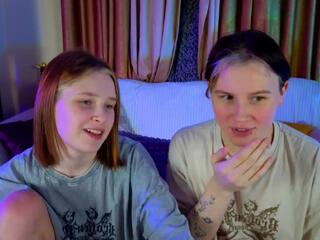 Tara &amp; Eva webcam flirt4free model stream image