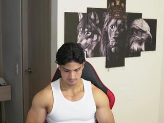 Liu Kent webcam model stream image