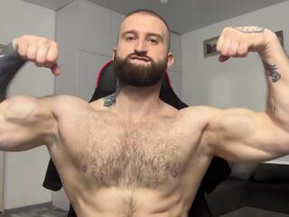 Panda Muscle webcam flirt4free model stream image