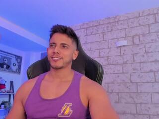 Aston Coleman webcam model stream image