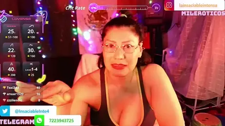 LaInsaciableIntensa webcam stripchat model stream image