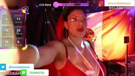 LaInsaciableIntensa webcam model stream image