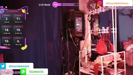 LaInsaciableIntensa webcam model stream image