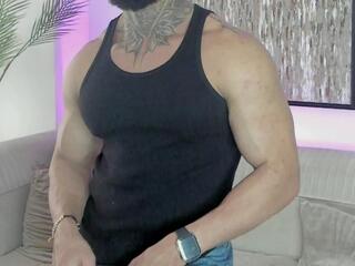 Jeff Clark webcam flirt4free model stream image