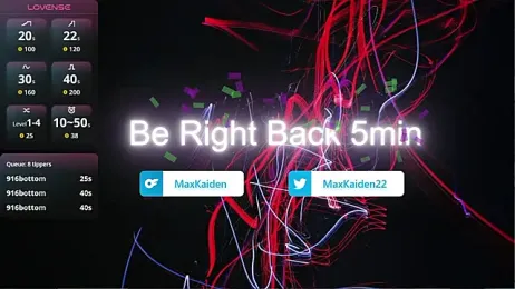 MaxKaiden stripchat stream image