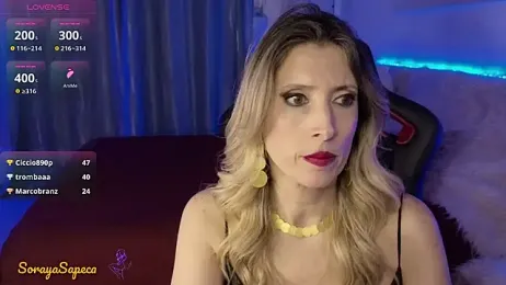 SorayaSapeca stripchat stream image